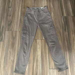 NWOT Cosmic Blue Love cargo pants size small olive green/grey